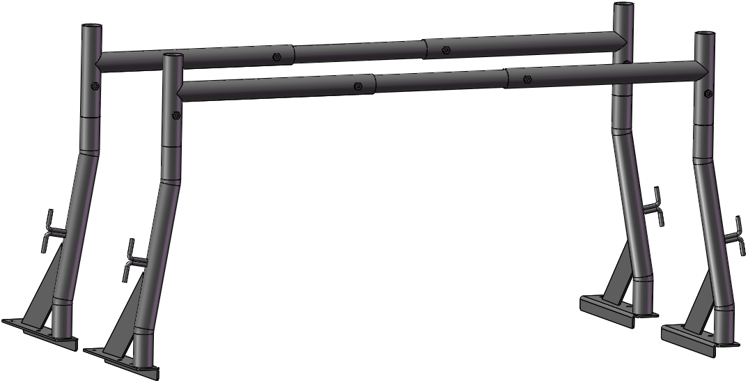 Adjustable Pickup Truck Bed Rack main view