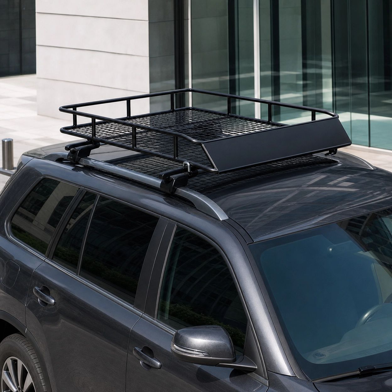 Heavy-Duty Roof Cargo Basket main view