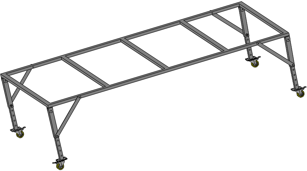 Adjustable Pickup Truck Bed Rack main view