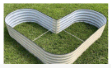 Curved Metal Raised Garden Bed main view
