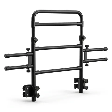 Headrest-Mounted Tubular Pet Barrier main view