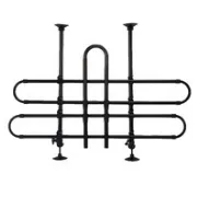 Two-Bar U-Shaped Pet Barrier Main view
