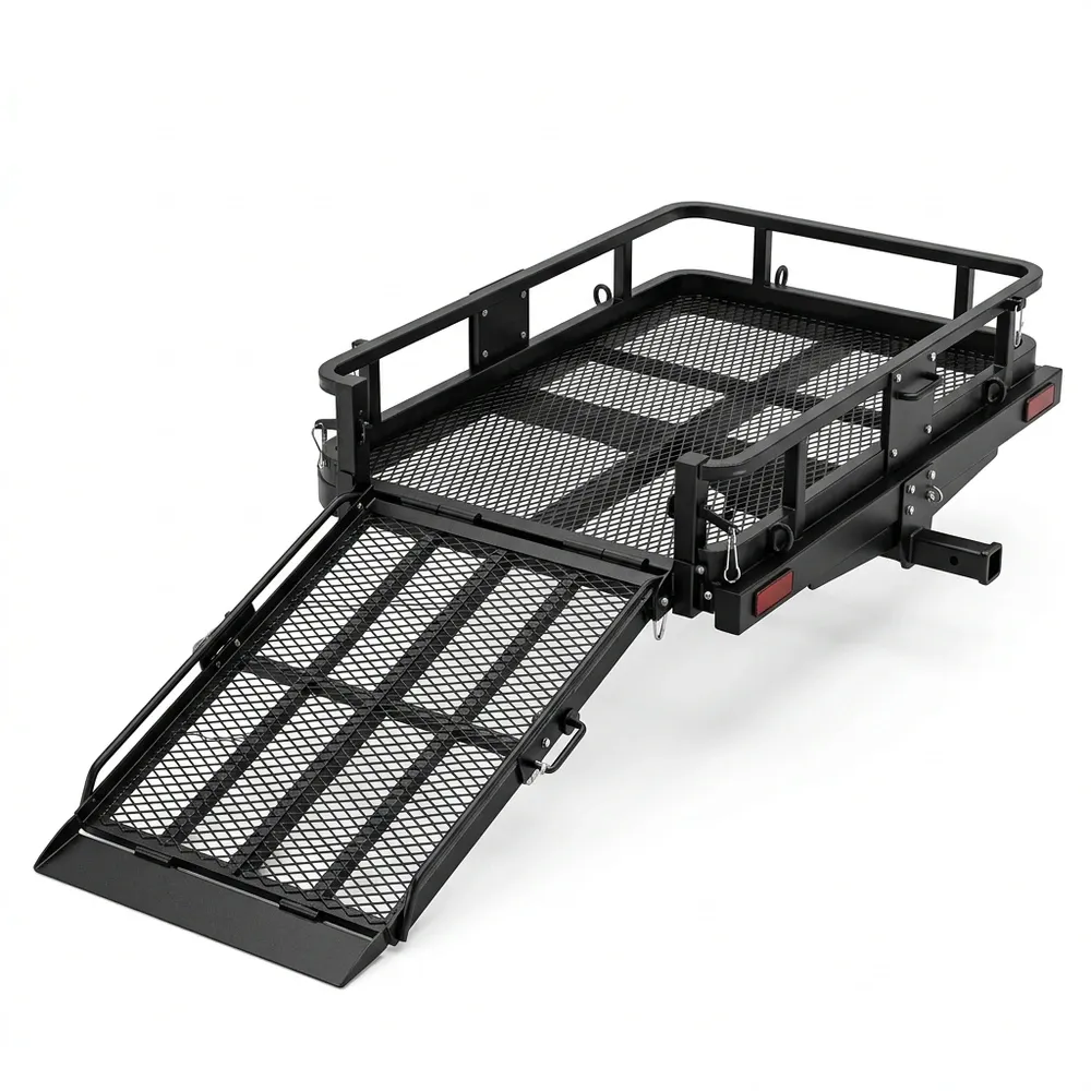 Folding Mobility Scooter Carrier with Ramp Main view